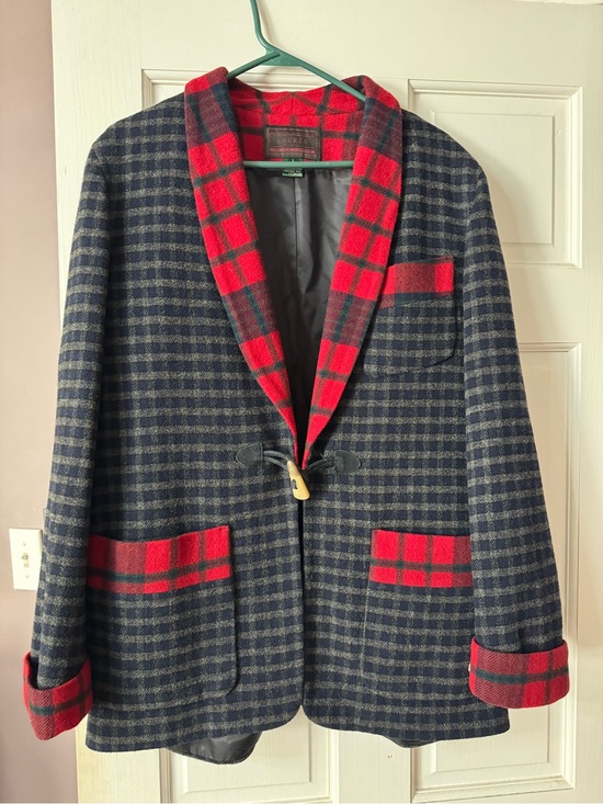 Ralph Lauren Jackets & Blazers - Lauren Ralph Lauren Authentic Dry Goods Vintage Wool Plaid Blazer large 1990s